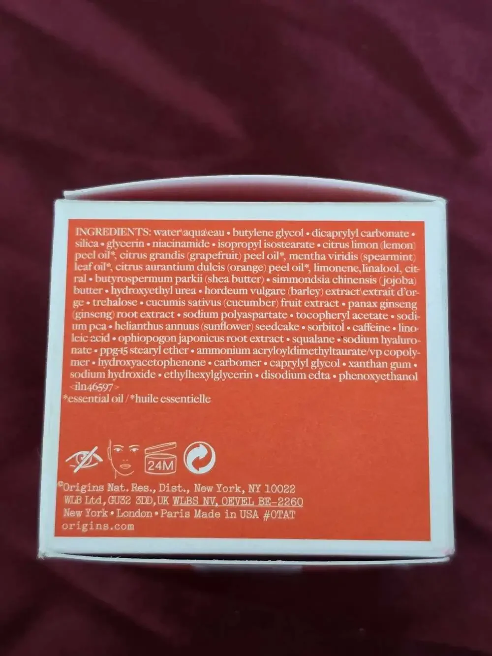 Origins brand new